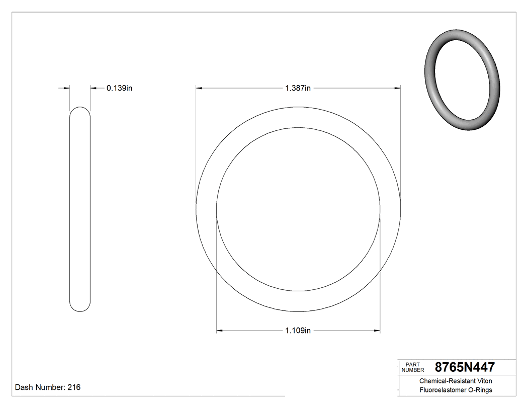 Technical drawing - 8765N44